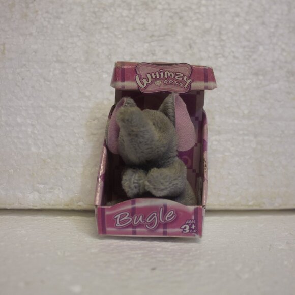 Whimzy Pets First Series Mini Plush Bugle the Elephant - Picture 1 of 8